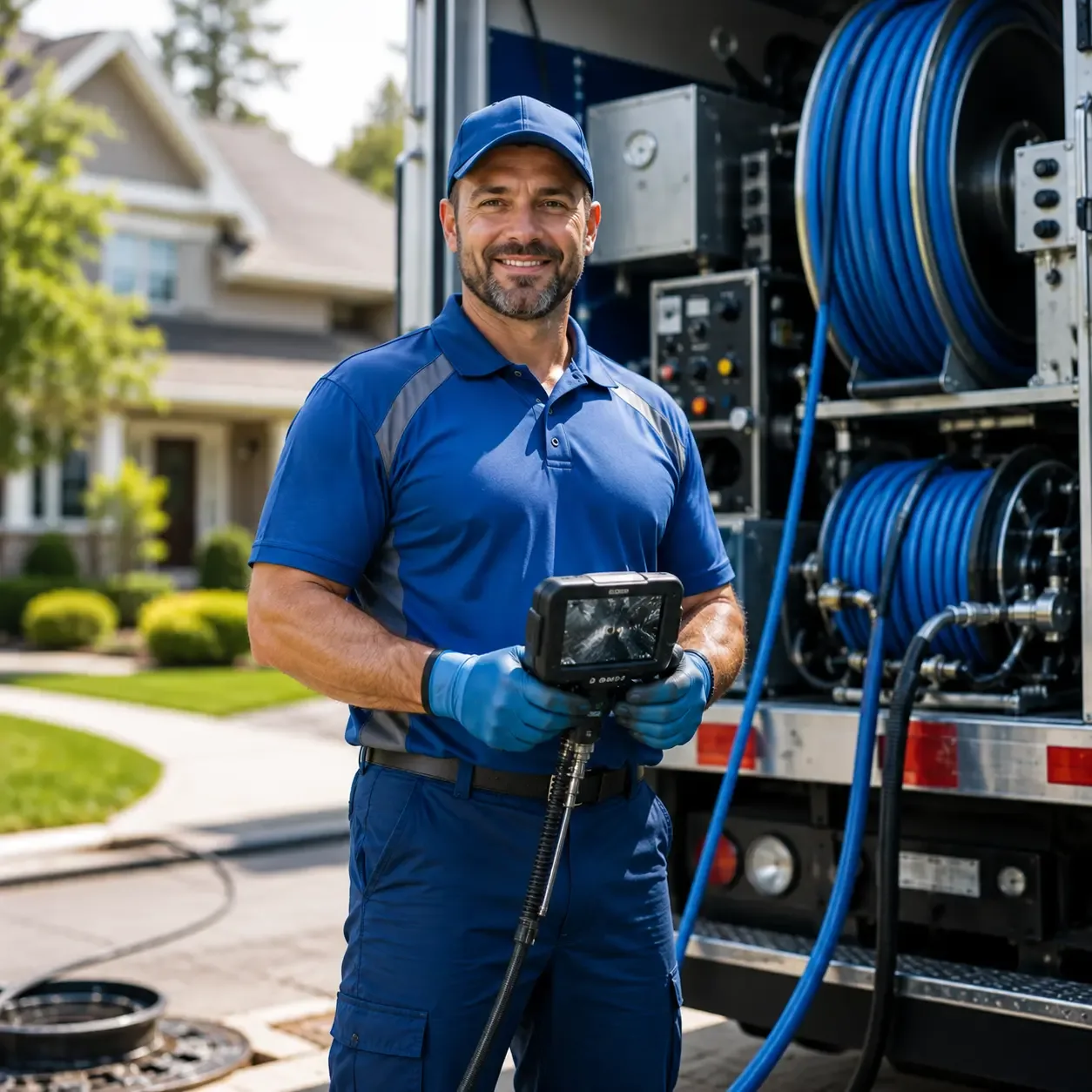 Local outdoor drain cleaning specialists in Cleveland, MN
